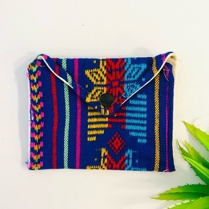 Color Art Handmade Blue Bag